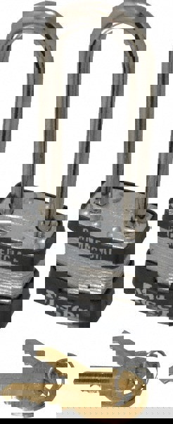 Padlock: Laminated Steel, Keyed Different, 1-3/4